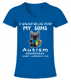 I WEAR BLUE FOR MY SONS
