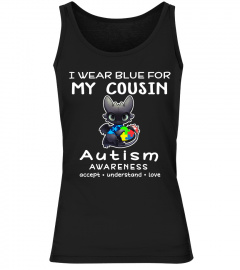 I WEAR BLUE FOR MY COUSIN