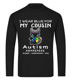 I WEAR BLUE FOR MY COUSIN