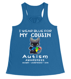 I WEAR BLUE FOR MY COUSIN