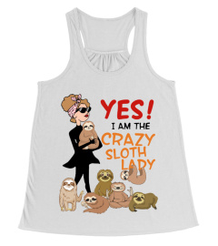 Sloth Lady T Shirt