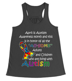 April Is Autism Awareness Month - Ausome