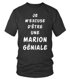 Je m'excuse Marion