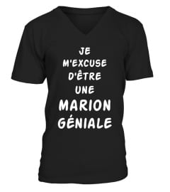 Je m'excuse Marion
