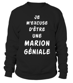 Je m'excuse Marion