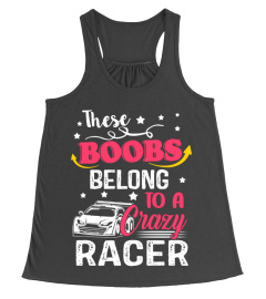 THESE BOOBS BELONG TO A CRAZY RACER