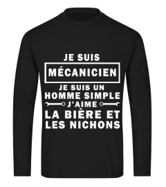 Mécanicien = homme simple