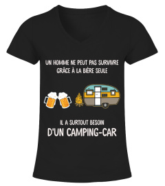 Un homme ne peut camping-car