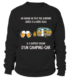 Un homme ne peut camping-car