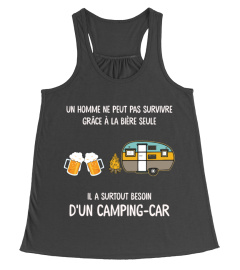 Un homme ne peut camping-car