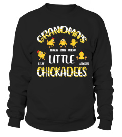 Custom Easter Grandma's chickadees