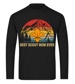 Vintage Best Scout Mom Ever T-shirt