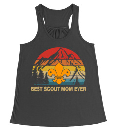 Vintage Best Scout Mom Ever T-shirt