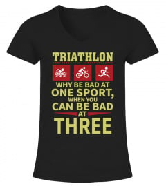 Triathlon Why Be Bad At One Sport, When You Can Be Bad At Three