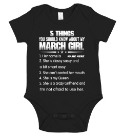 March girl- 5 THING YOU SHOULD KNOW