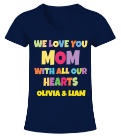 ALL OUR HEARTS CUSTOM T-SHIRT