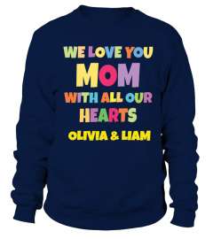 ALL OUR HEARTS CUSTOM T-SHIRT