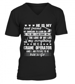 Crane Operator Wife Tee Shirt