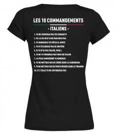 Les 10 commandements Italiens rv