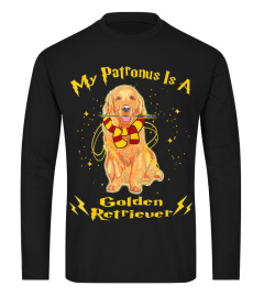 My Patronus Is A Golden Retriever Funny 