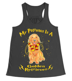 My Patronus Is A Golden Retriever Funny 