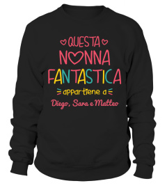 NONNA FANTASTICA PERSONALIZZABILE