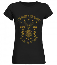 1st Battalion, 4th Marines T-shirt