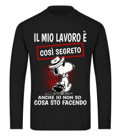 IL MIO LAVORO E COSI SEGRETO ANCHE IO NON SO COSA STO FACENDO