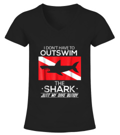 Scuba diving-Out swim shark