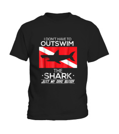 Scuba diving-Out swim shark