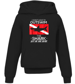 Scuba diving-Out swim shark