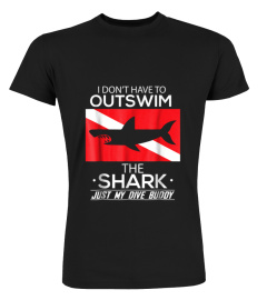 Scuba diving-Out swim shark