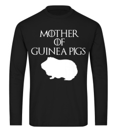 Cute & Unique White Mother of Guinea Pig T-shirt E010429 girl shirt