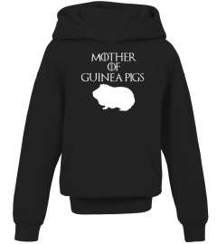 Cute & Unique White Mother of Guinea Pig T-shirt E010429 girl shirt