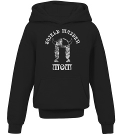  Lucky T-shirtShield Maiden Mom Shirt Viking Hat With Braids570