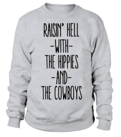 THE HIPPIES AND THE COWBOYS