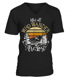 Not All Who Wander Are Lost Funny Camping Hiking T-ShirtTshirts515