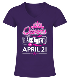 Queens are born on April XX - Customize!