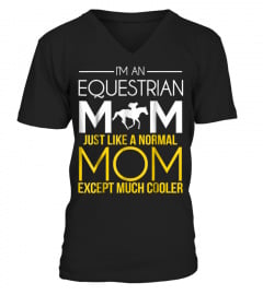 Cool Equestrian Mom T-Shirt Equestrian Lover Gift1076 Trend Shirt