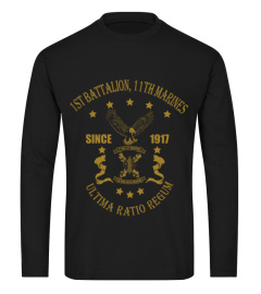 1st Battalion, 11th Marines T-shirt