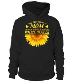 MOTHERS DAY GIFT POLICE OFFICER SUNFLOWER FUNNY WOMEN BIRTHDAY T-SHIRT