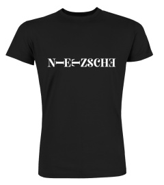 Nietzsche Cryptic Writing Anime Lover Gift Shirt for Philosophers and Bookworms