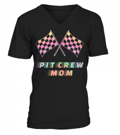 Womens Pit Crew Mom T Shirt Racing Racecar Car Lover Team Gifts624 Trend Shirt