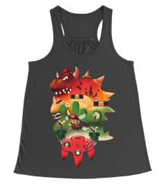 Mario Graphic Tees by Kindastyle