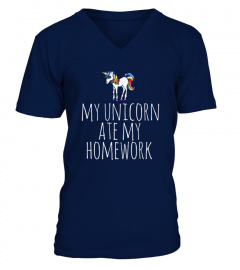Kids My Unicorn Ate My Homework Funny Un