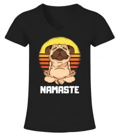 Pug Namaste Shirt