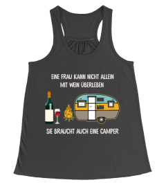 EINE FRAU KANN CAMPING