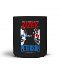 Zizek vs Peterson Fun Debate Office Mug