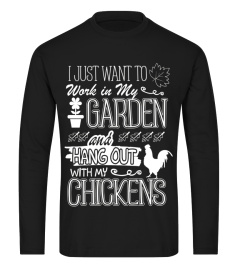 Funny Gardening Chicken Gifts T Shirt Ch