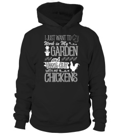 Funny Gardening Chicken Gifts T Shirt Ch